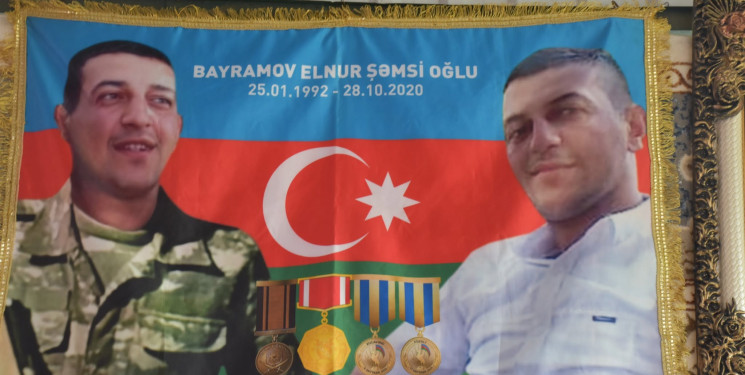 Vətən müharibəsi şəhidləri Elnur Bayramovun və Əli Quliyevin 6-cı ildönümləri qeyd olunub