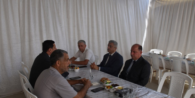 İcra başçısı Əfqanıstan müharibəsində beynəlmiləl borcunu yerinə yetirərkən həlak olmuş İbrahimov Eldar Cəbrayıl oğlunun  anasının yas mərasimində iştirak edib