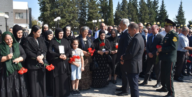 İmişlidə Anım Günü ilə əlaqədar şəhidlərin xatirəsi yad edilib