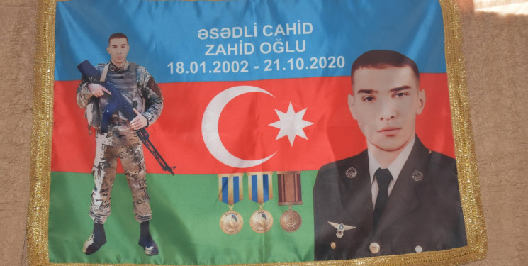 İmişlidə Vətən müharibəsi şəhidi Cahid Əsədlinin 6-cı ildönümü qeyd olunub