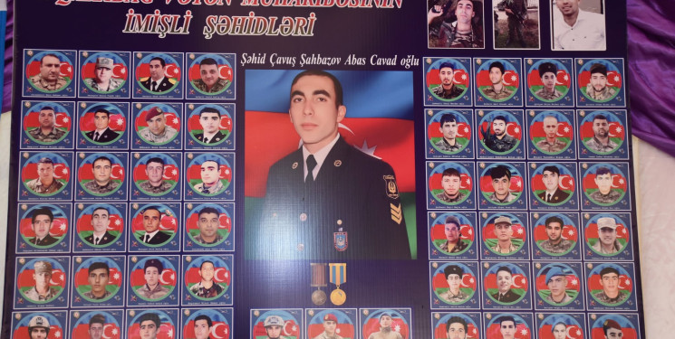 İmişlidə şəhid Abas Şahbazovun 6-cı ildönümü mərasimi qeyd olunub