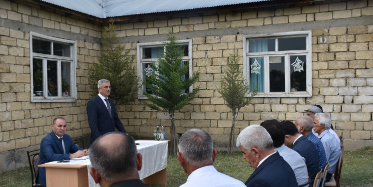 09.06.2026-cı il tarixdə Ağamalılar kəndində vətəndaşlarla səyyar görüş baş tutub