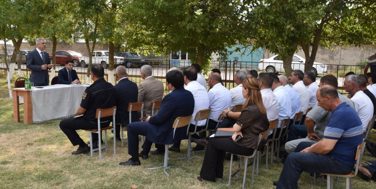 Göhərli kəndində 11.08.2026-cı il tarixdə sakinlərlə növbəti səyyar görüş keçirilib